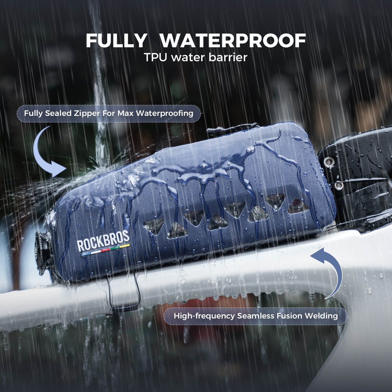 Road To Sky Bike Frame Bag 100% Waterproof - OVERLANDERS Outfitter