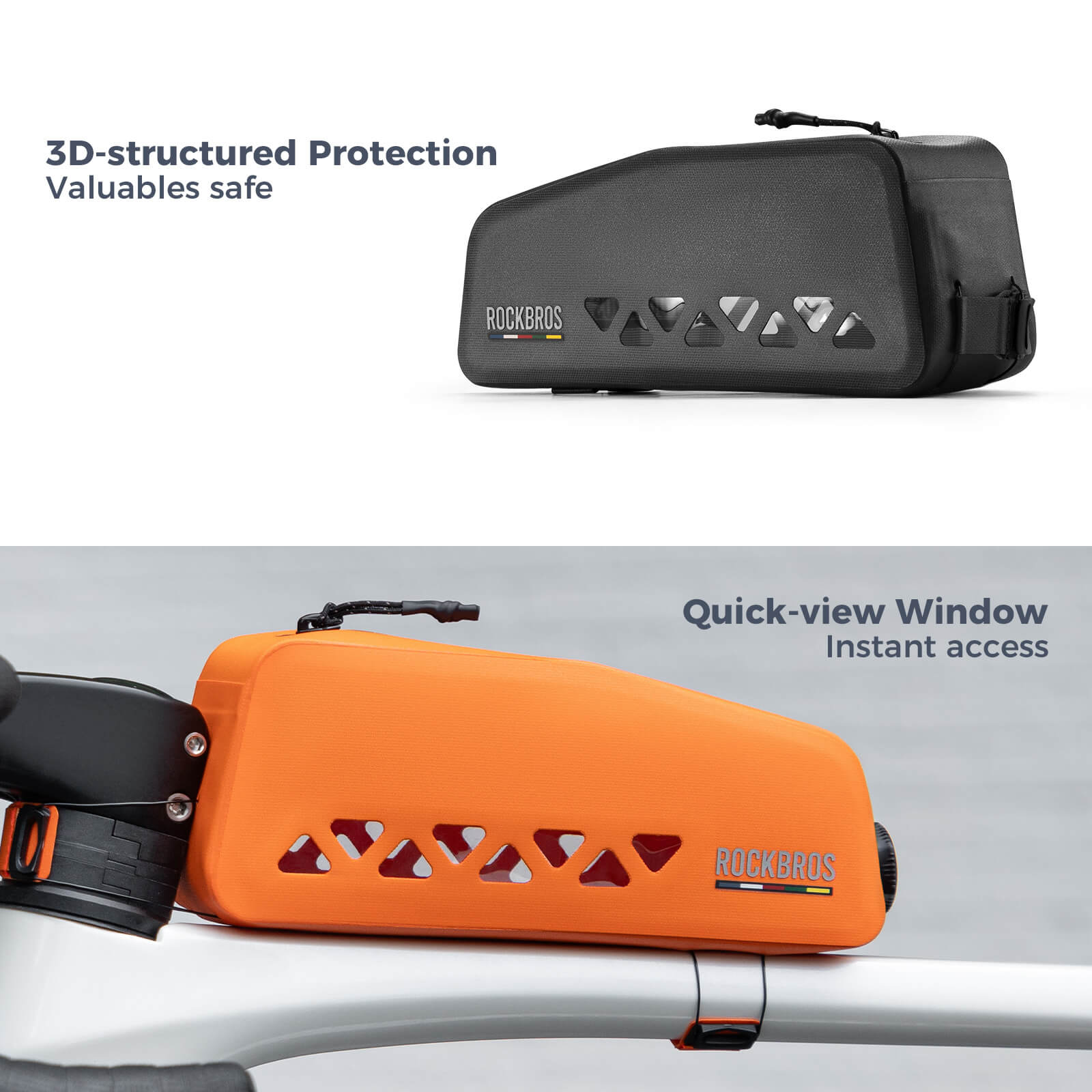 Road To Sky Bike Frame Bag 100% Waterproof - OVERLANDERS Outfitter