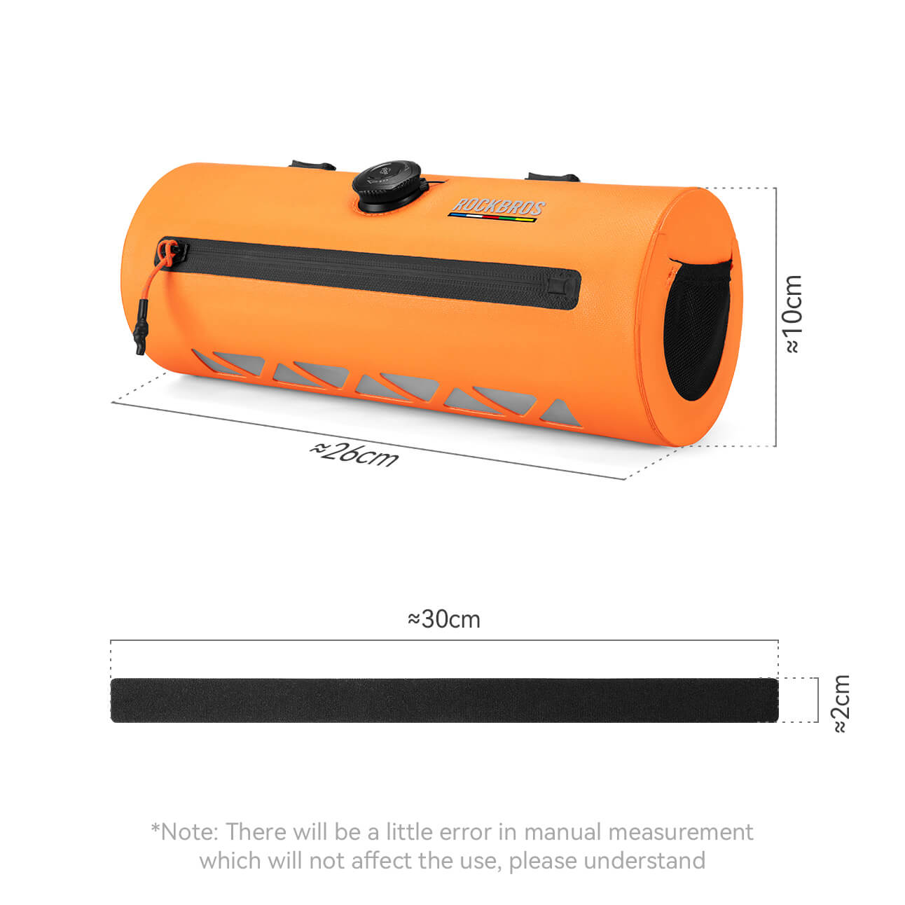 ROAD TO SKY Bike Handlebar Bag 100% Waterproof 2L - OVERLANDERS Outfitter