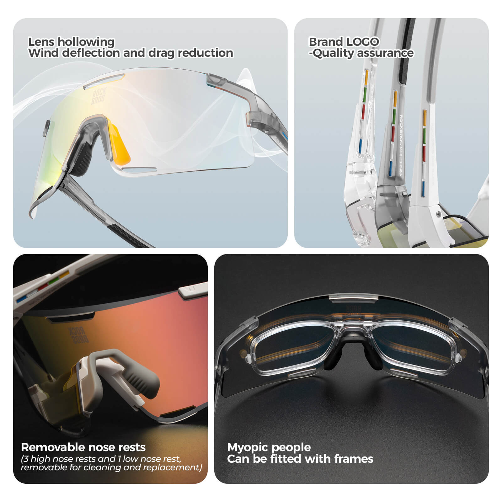 ROAD TO SKY BOUNDLESS Photochromic Cycling Glasses 3 Lens Set - OVERLANDERS Outfitter