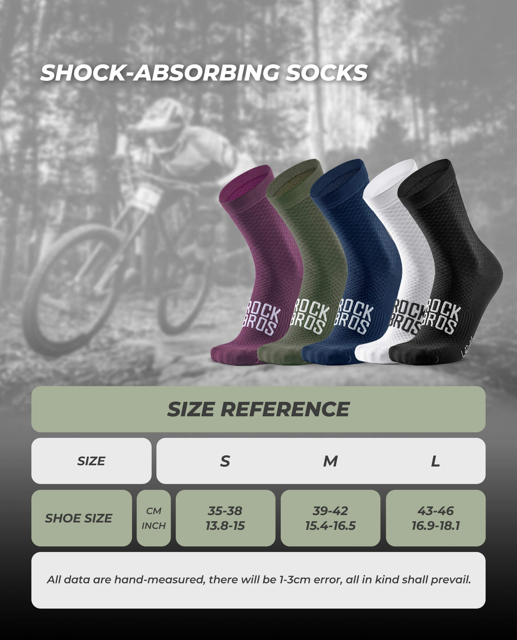 ROAD-TO-SKY Breathable Cycling Socks - OVERLANDERS Outfitter
