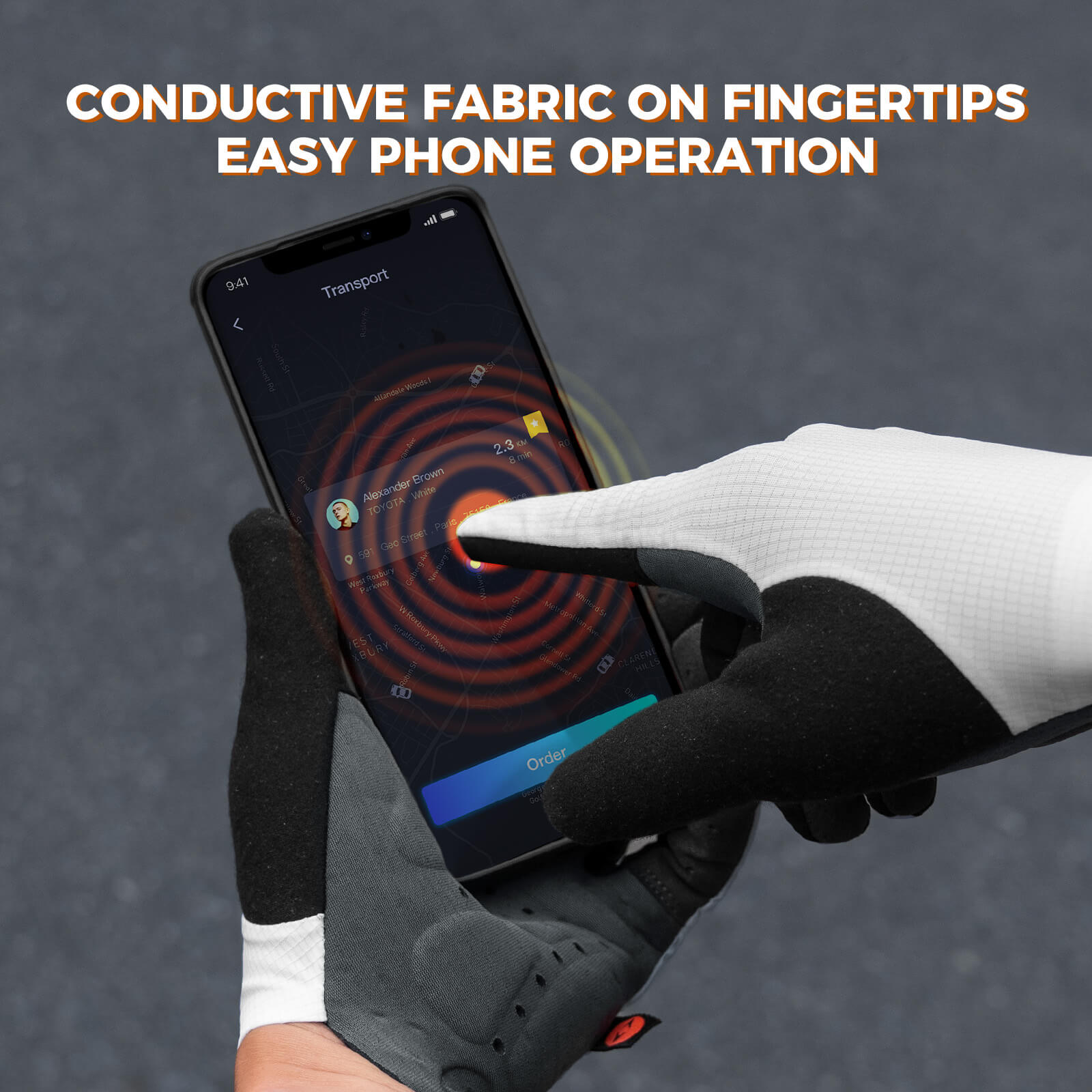 ROAD TO SKY Elastic Interface® Long Finger Cycling Gloves - OVERLANDERS Outfitter