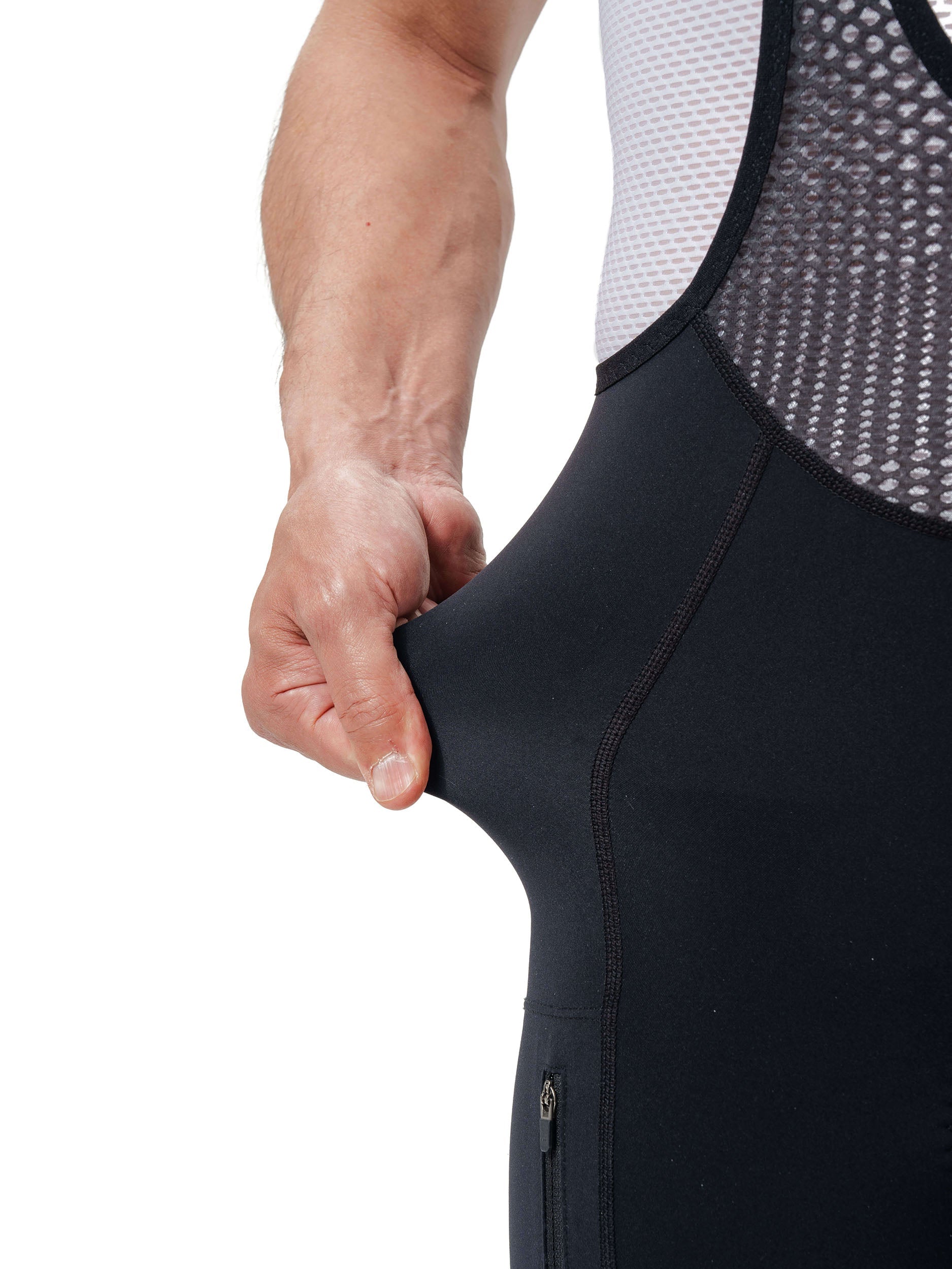 Men's ROAD-TO-SKY Bib Cycling Shorts With Elastic Interface® Pad - OVERLANDERS Outfitter