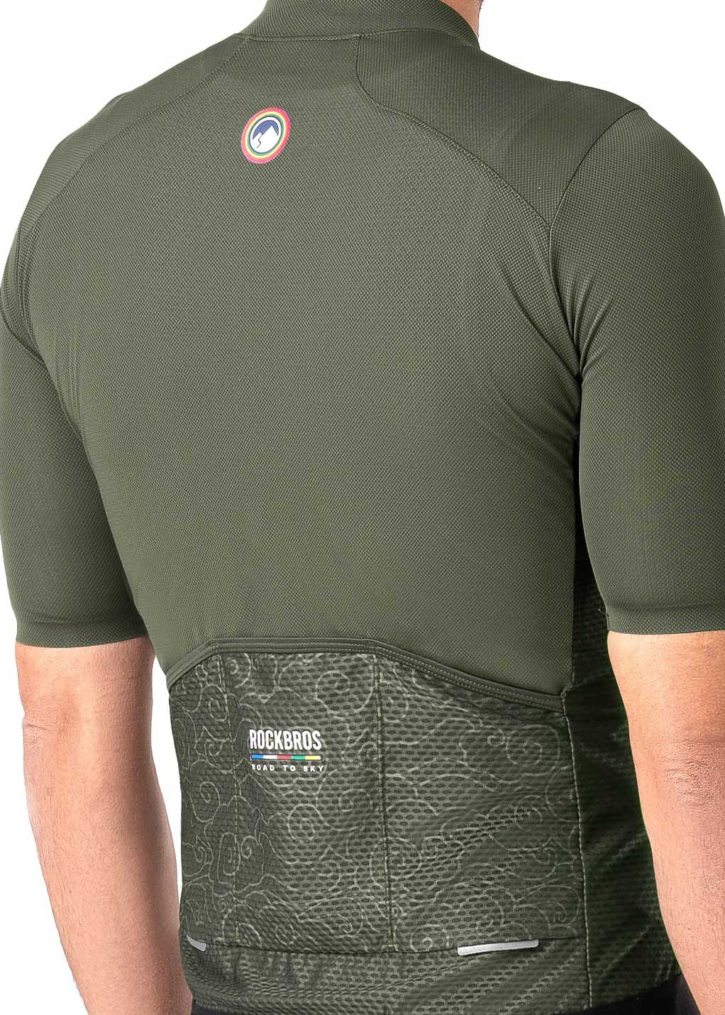 Men's ROAD TO SKY Short-Sleeve Cycling Jersey - OVERLANDERS Outfitter
