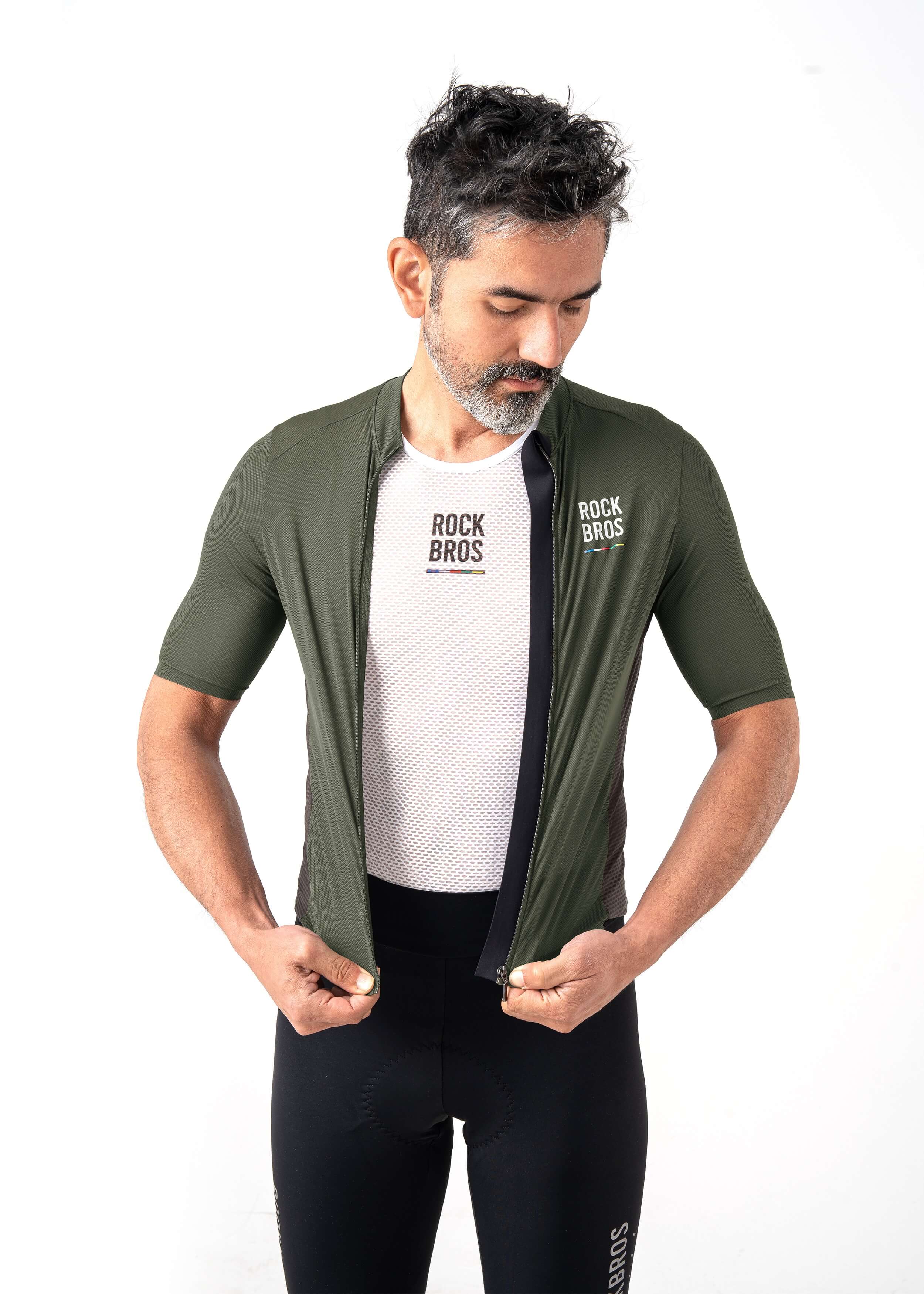 Men's ROAD TO SKY Short-Sleeve Cycling Jersey - OVERLANDERS Outfitter