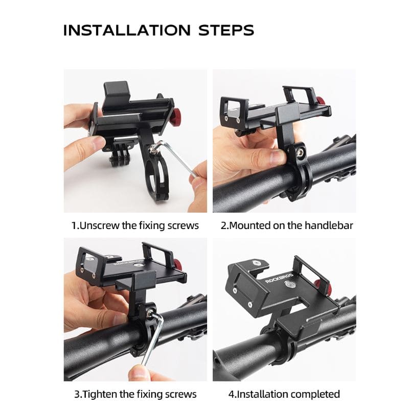 S-Clamp Bike Phone Holders & Mounts - OVERLANDERS Outfitter