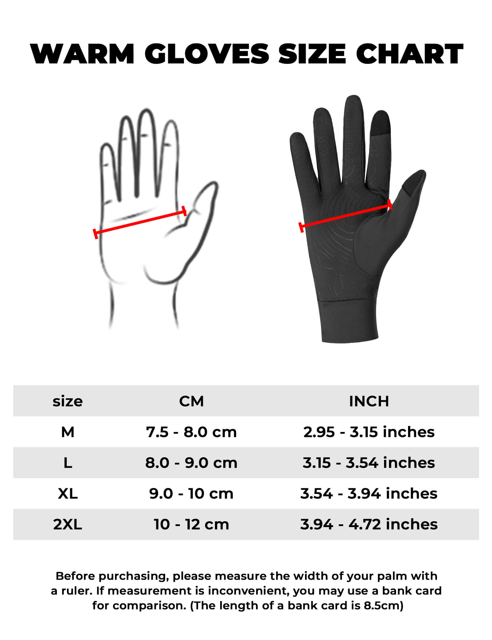Full finger winter cycling gloves - OVERLANDERS Outfitter