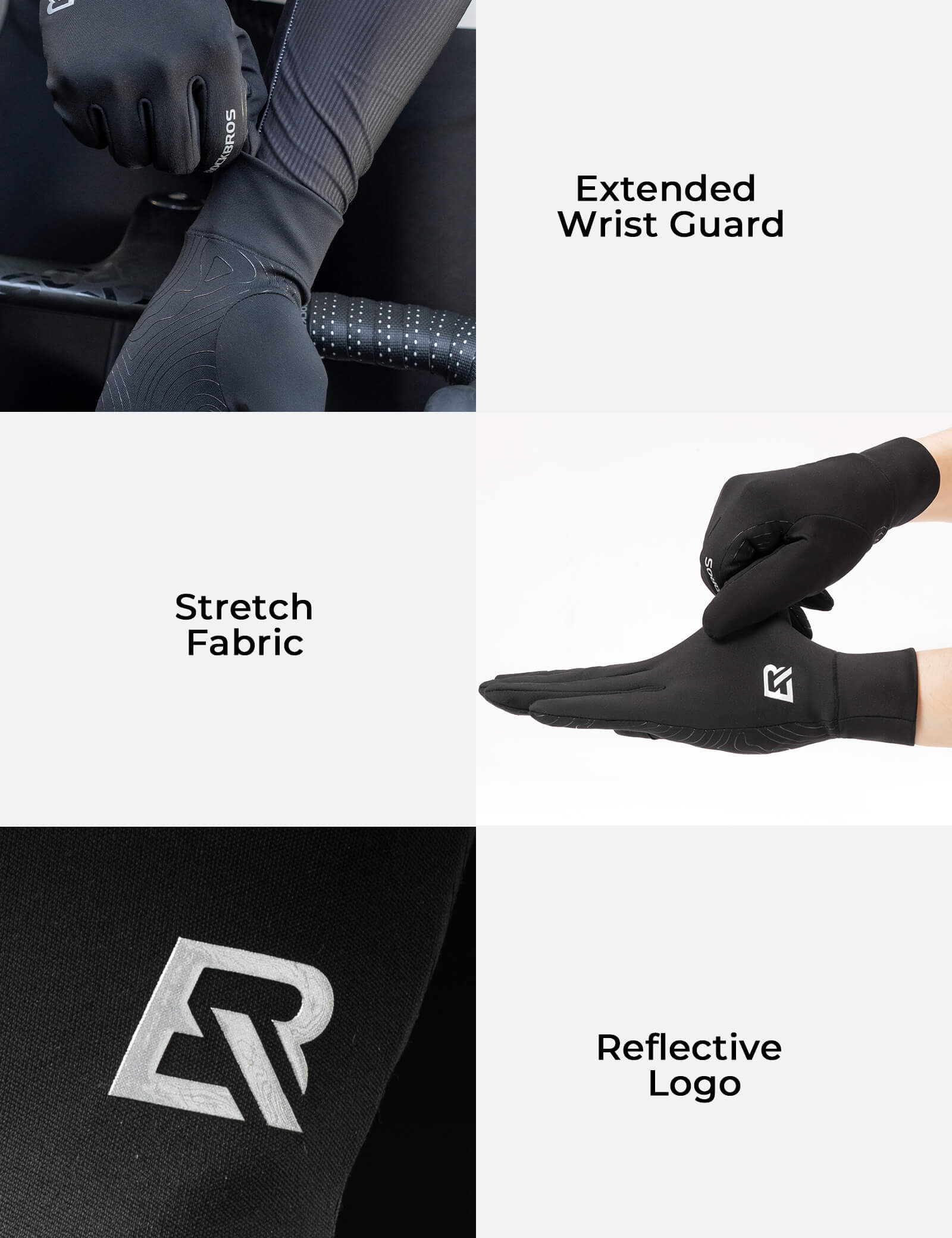 Full finger winter cycling gloves - OVERLANDERS Outfitter