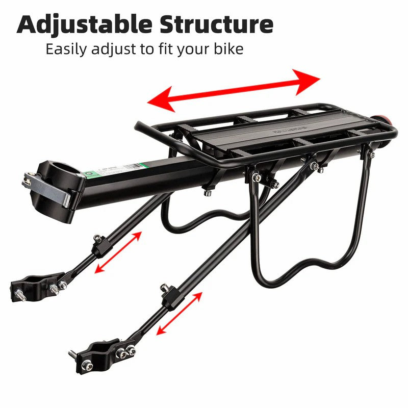 Seatpost Mounted Bike Rear Rack with Bolt-On Mount - OVERLANDERS Outfitter