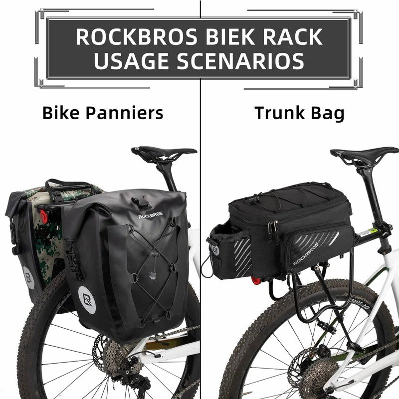 Seatpost Mounted Bike Rear Rack with Bolt-On Mount - OVERLANDERS Outfitter