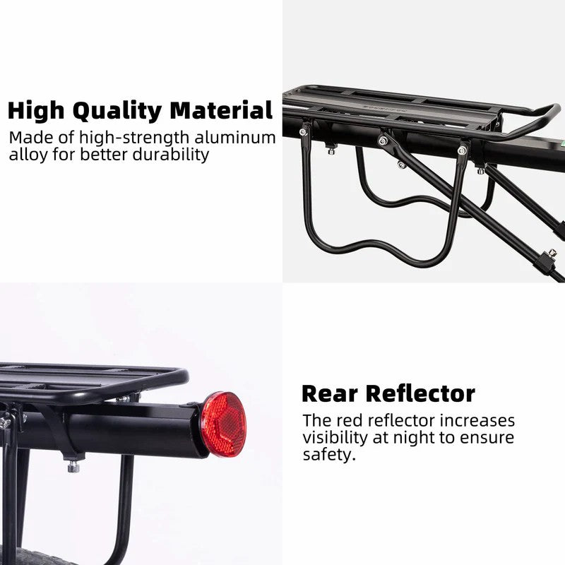 Seatpost Mounted Bike Rear Rack with Bolt-On Mount - OVERLANDERS Outfitter
