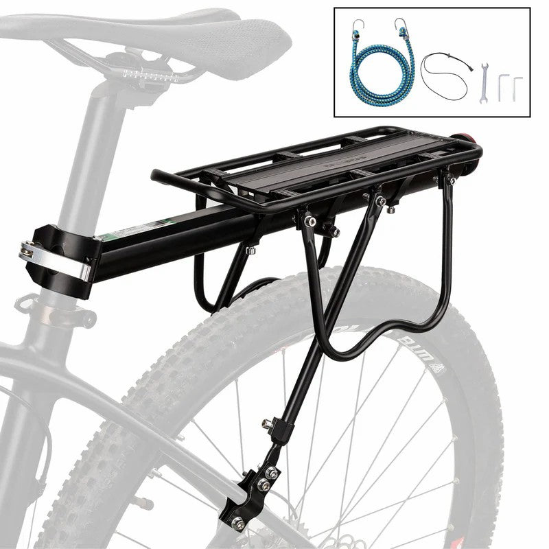 Seatpost Mounted Bike Rear Rack with Bolt-On Mount - OVERLANDERS Outfitter