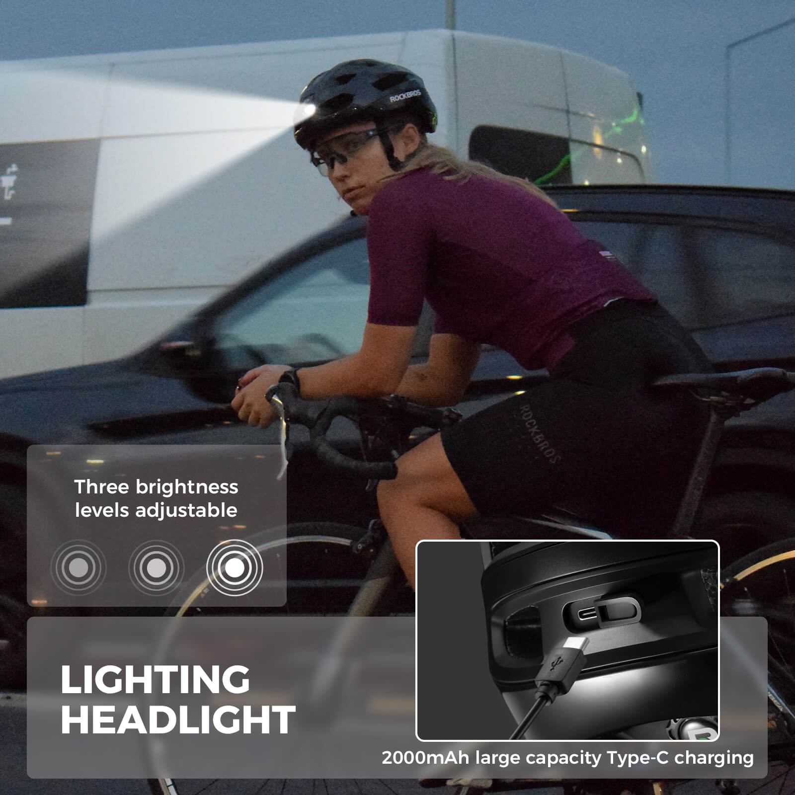 Smart Bike Helmet with Remote-Controlled Warning Lights - OVERLANDERS Outfitter