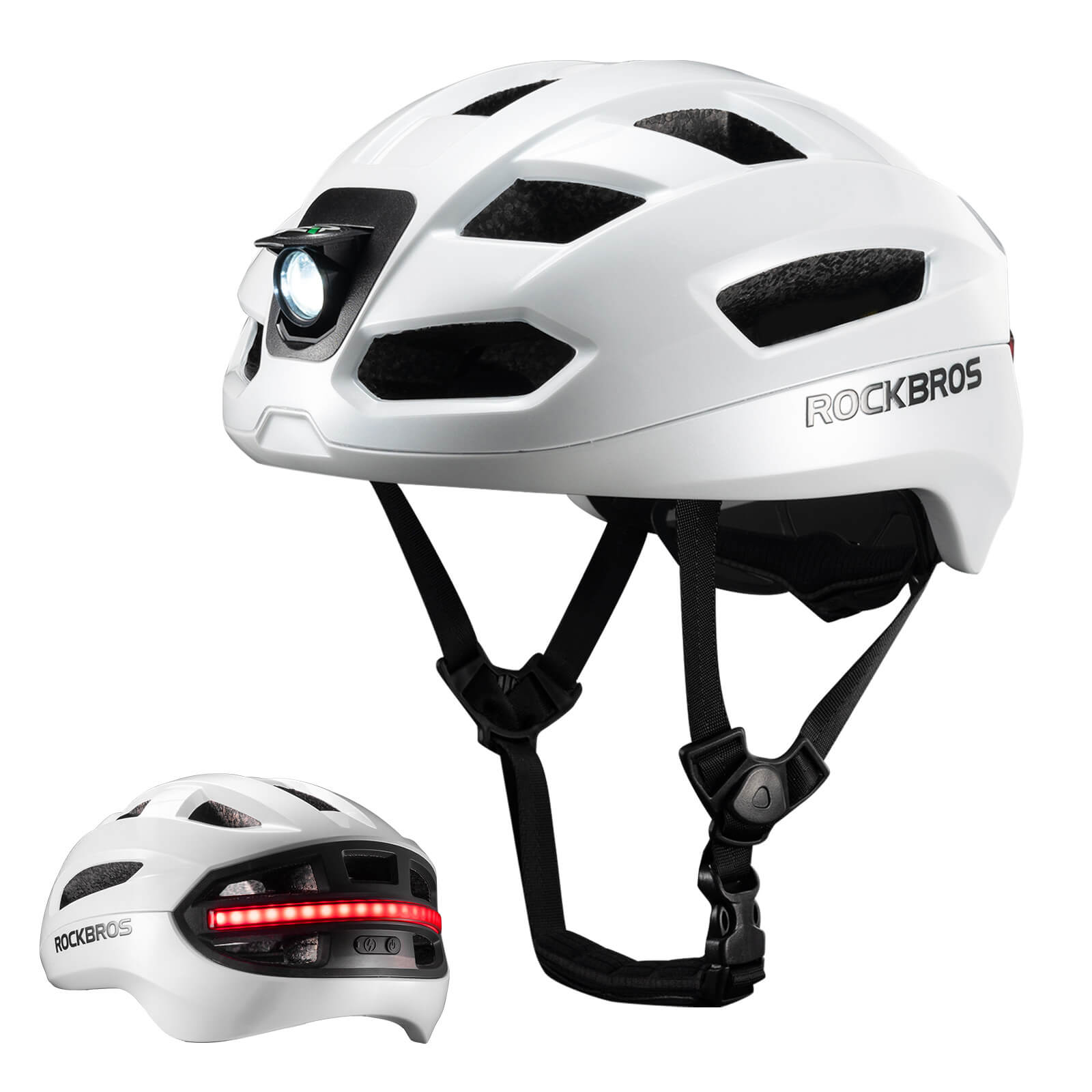Smart Bike Helmet with Remote-Controlled Warning Lights - OVERLANDERS Outfitter
