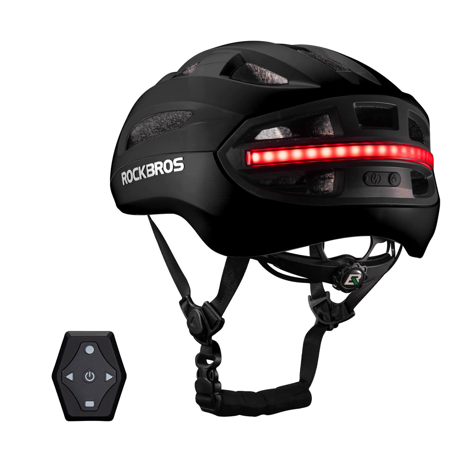 Smart Bike Helmet with Remote-Controlled Warning Lights - OVERLANDERS Outfitter