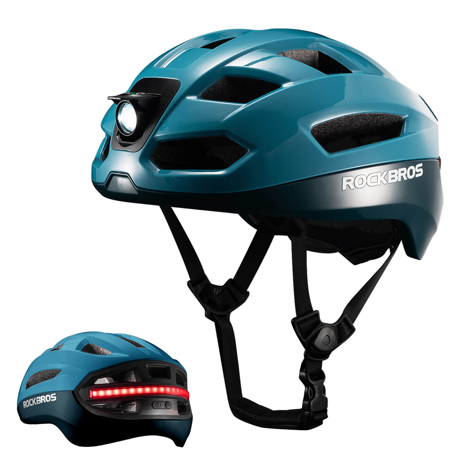 Smart Bike Helmet with Remote-Controlled Warning Lights - OVERLANDERS Outfitter