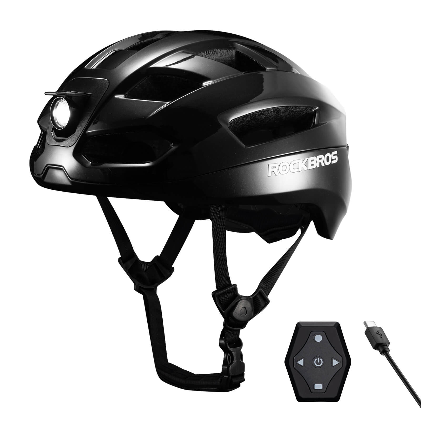 Smart Bike Helmet with Remote-Controlled Warning Lights - OVERLANDERS Outfitter