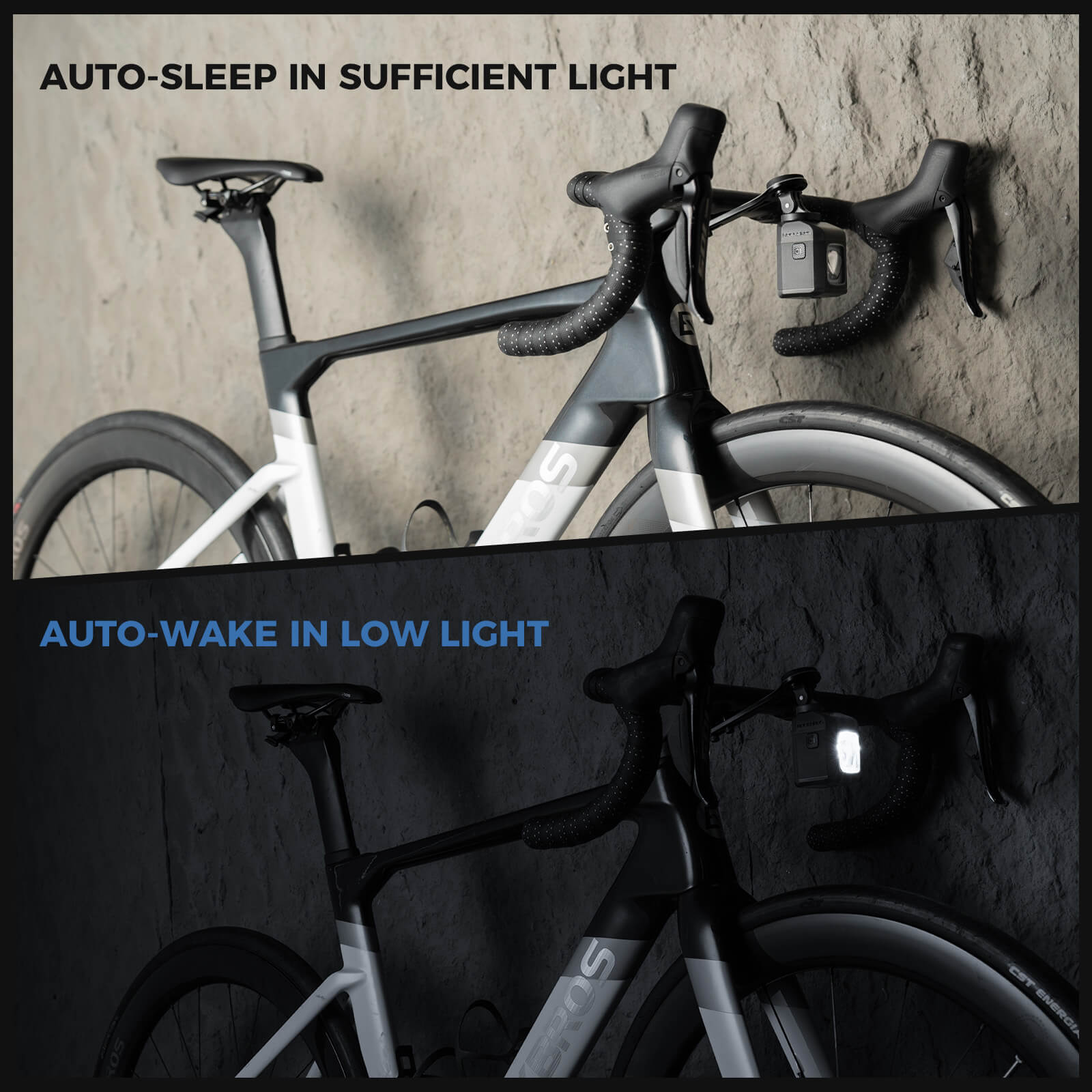 M8 Handlebar Mounted Smart Bike Front Light - OVERLANDERS Outfitter