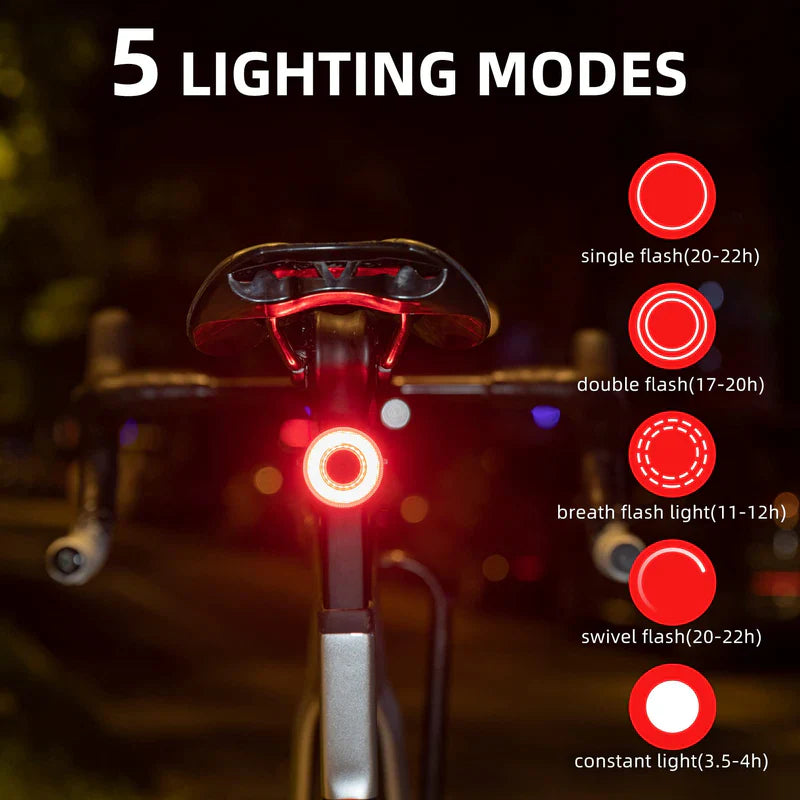 Smart Brake-Sensing Bike Tail Light - OVERLANDERS Outfitter
