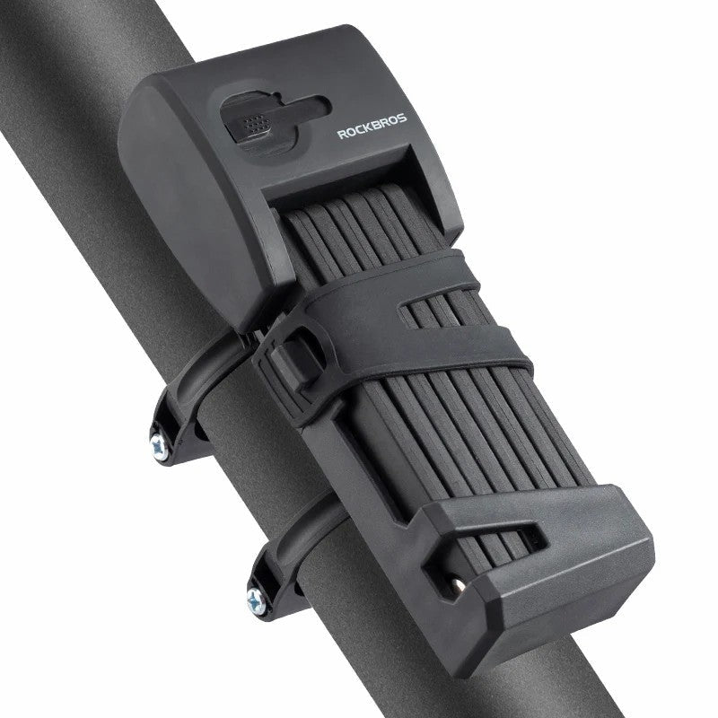 Foldable Smart Bike Lock with Fingerprint Unlock - OVERLANDERS Outfitter