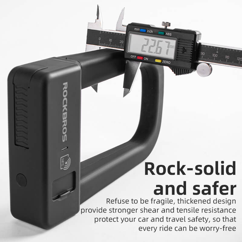 ROCKBROS Smart U-Lock NFC Bike Lock - OVERLANDERS Outfitter