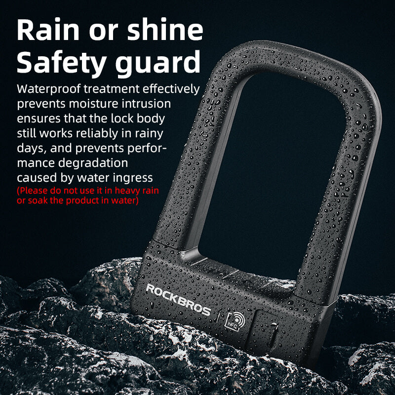 ROCKBROS Smart U-Lock NFC Bike Lock - OVERLANDERS Outfitter