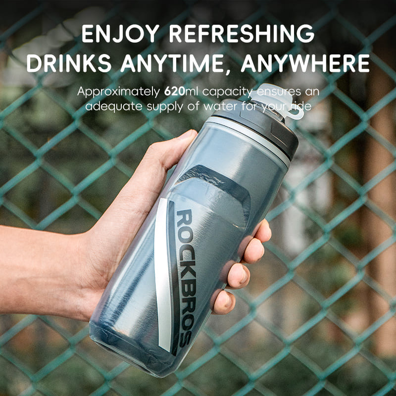 Soft Squeeze Insulated Cycling Water Bottle-21oz - OVERLANDERS Outfitter