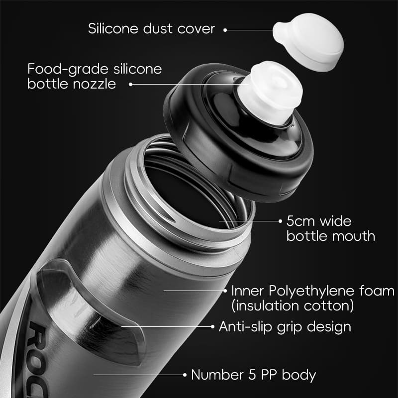 Soft Squeeze Insulated Cycling Water Bottle-21oz - OVERLANDERS Outfitter