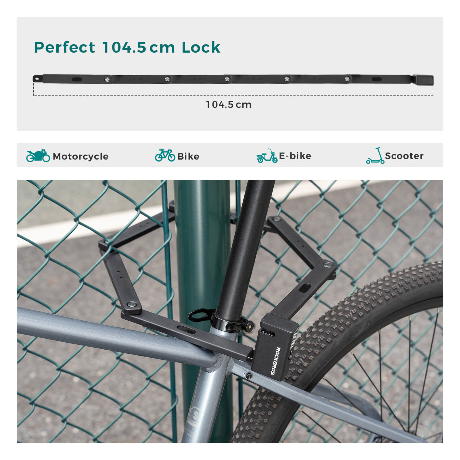 Folding Bike Lock – Sold Secure Gold & ART Certified - OVERLANDERS Outfitter