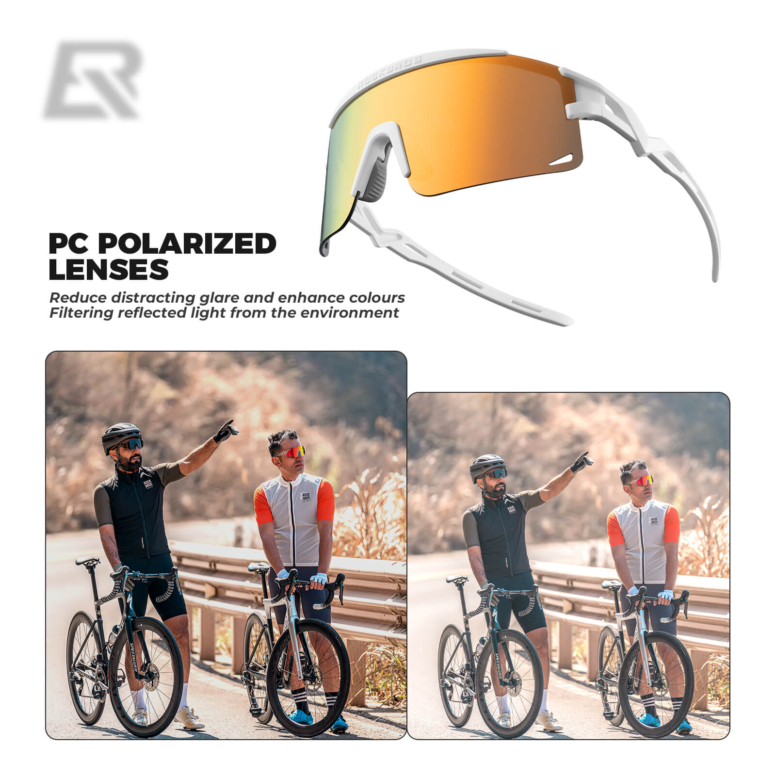 Half Frame Polarized Sports Sunglasses - SP337 - OVERLANDERS Outfitter
