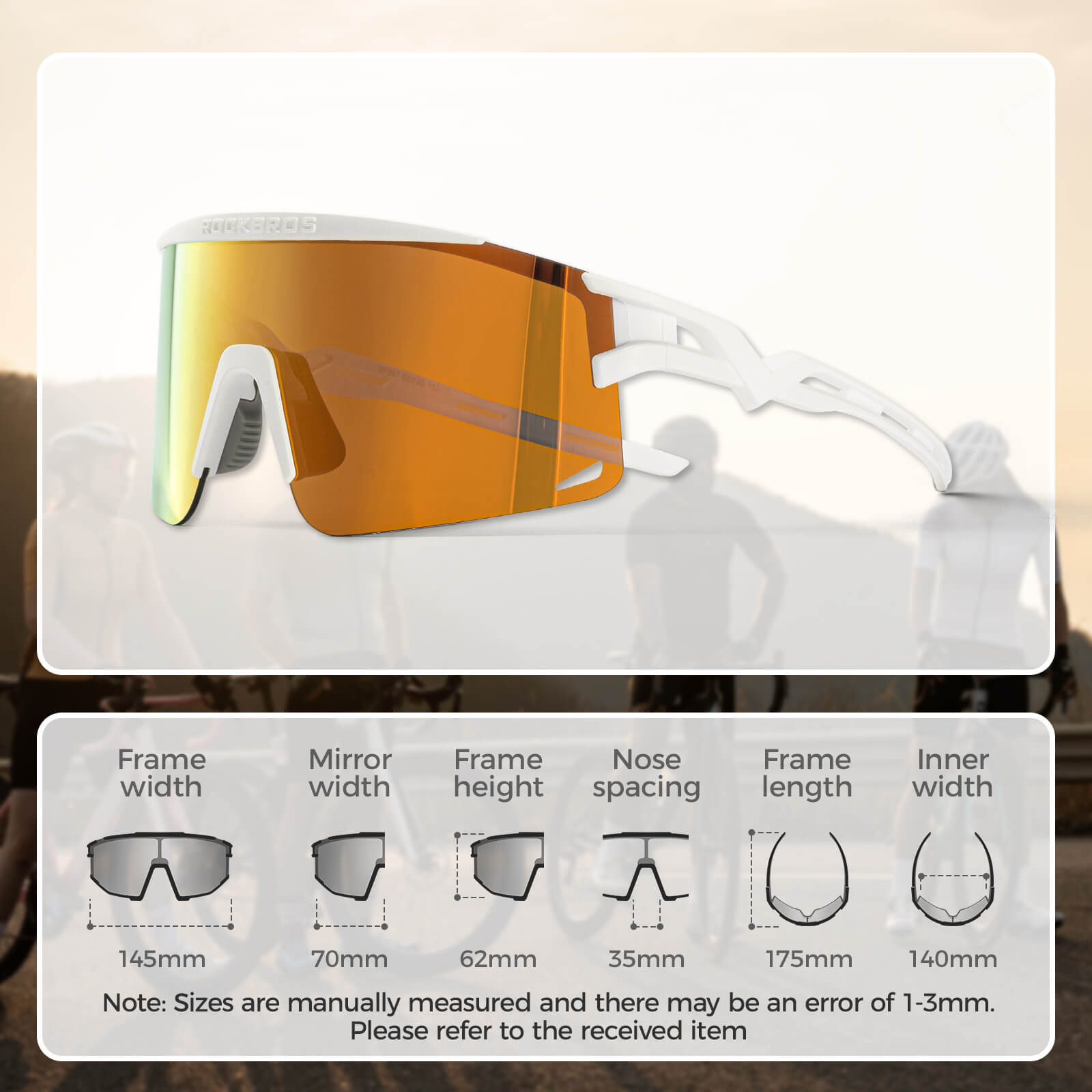 Half Frame Polarized Sports Sunglasses - SP337 - OVERLANDERS Outfitter