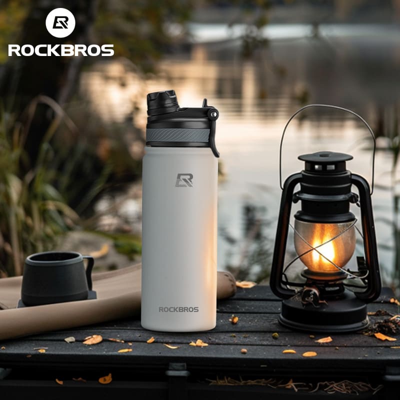 Stainless Steel Insulated Sports Water Bottle with Straw - OVERLANDERS Outfitter