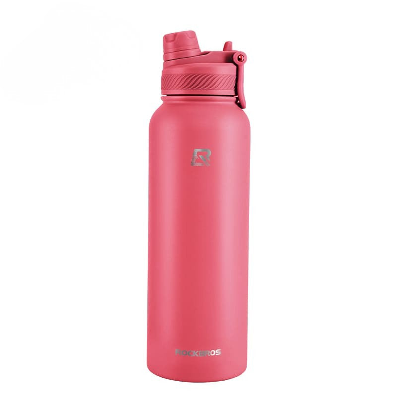 Stainless Steel Insulated Sports Water Bottle with Straw - OVERLANDERS Outfitter