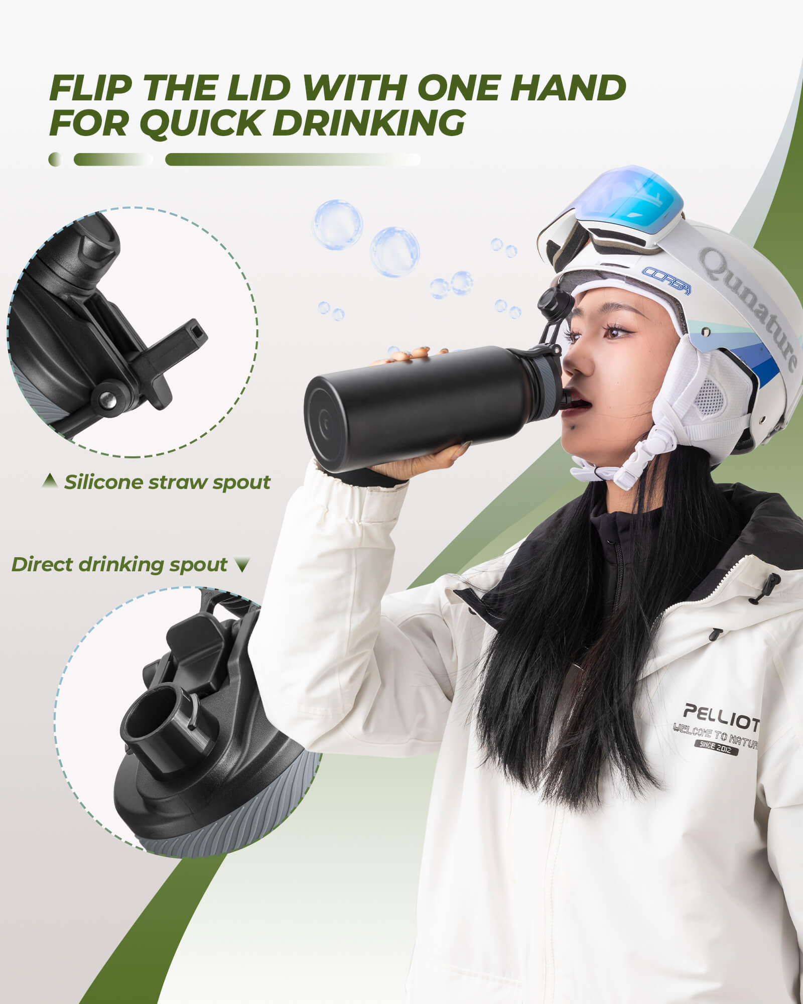 Stainless Steel Water Bottle – Large Capacity - OVERLANDERS Outfitter