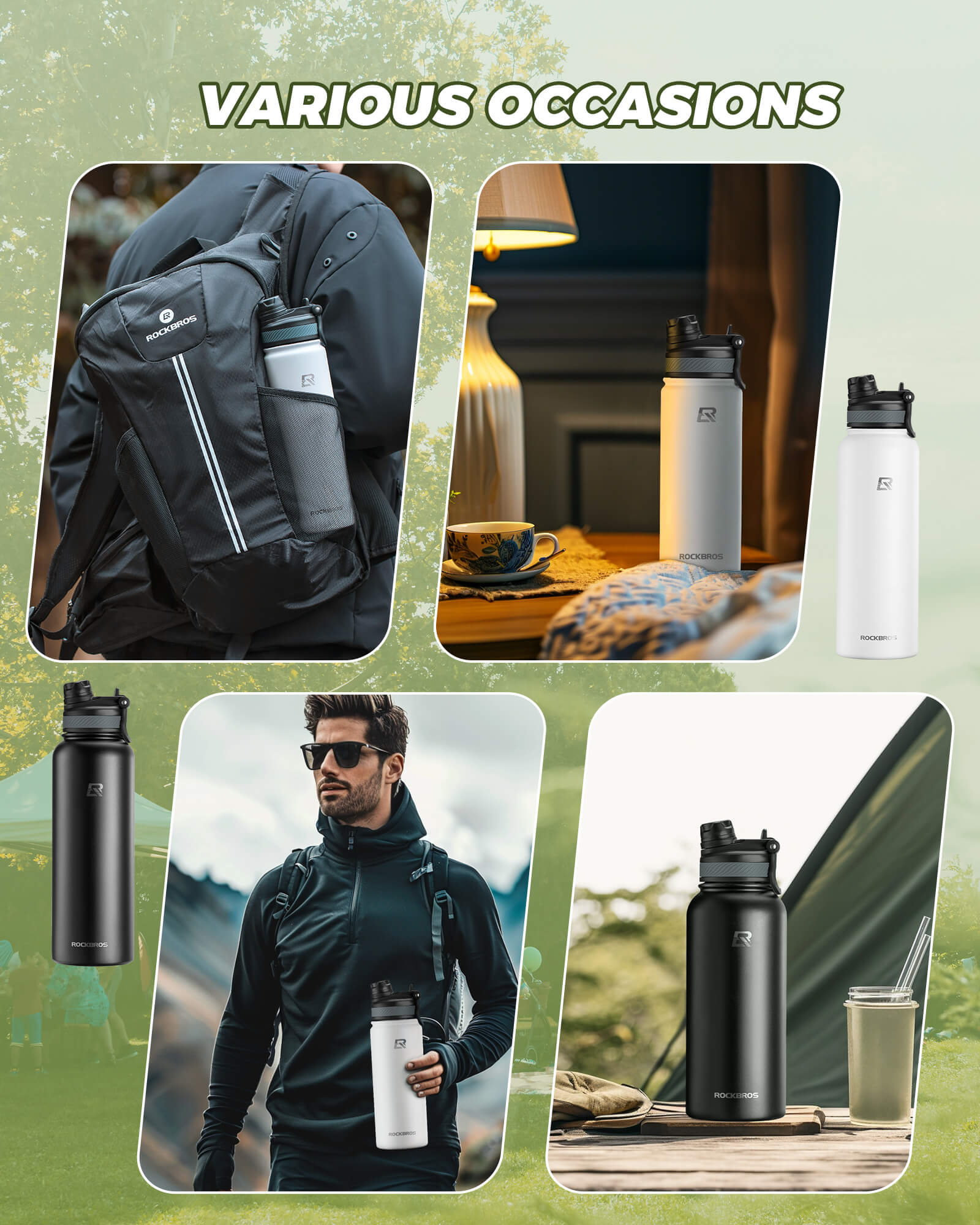 Stainless Steel Water Bottle – Large Capacity - OVERLANDERS Outfitter