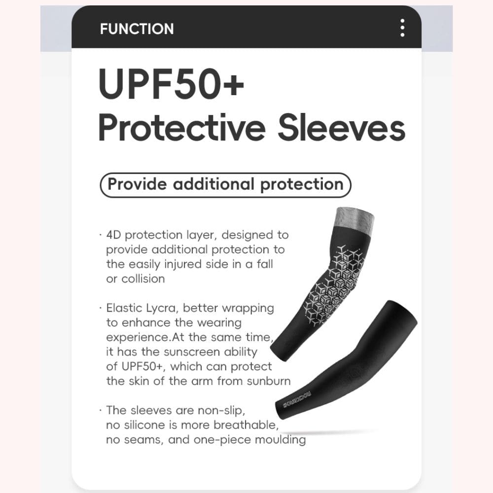 UV Sun Protection Arm Sleeves for Sports - OVERLANDERS Outfitter