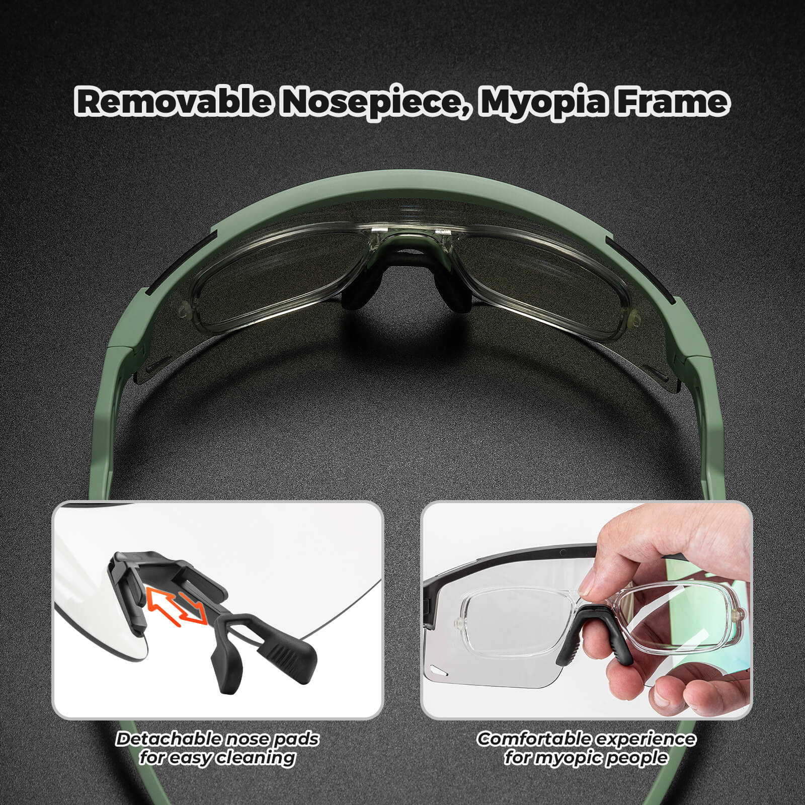 Half Frame Polarized Sports Sunglasses - SP337 - OVERLANDERS Outfitter