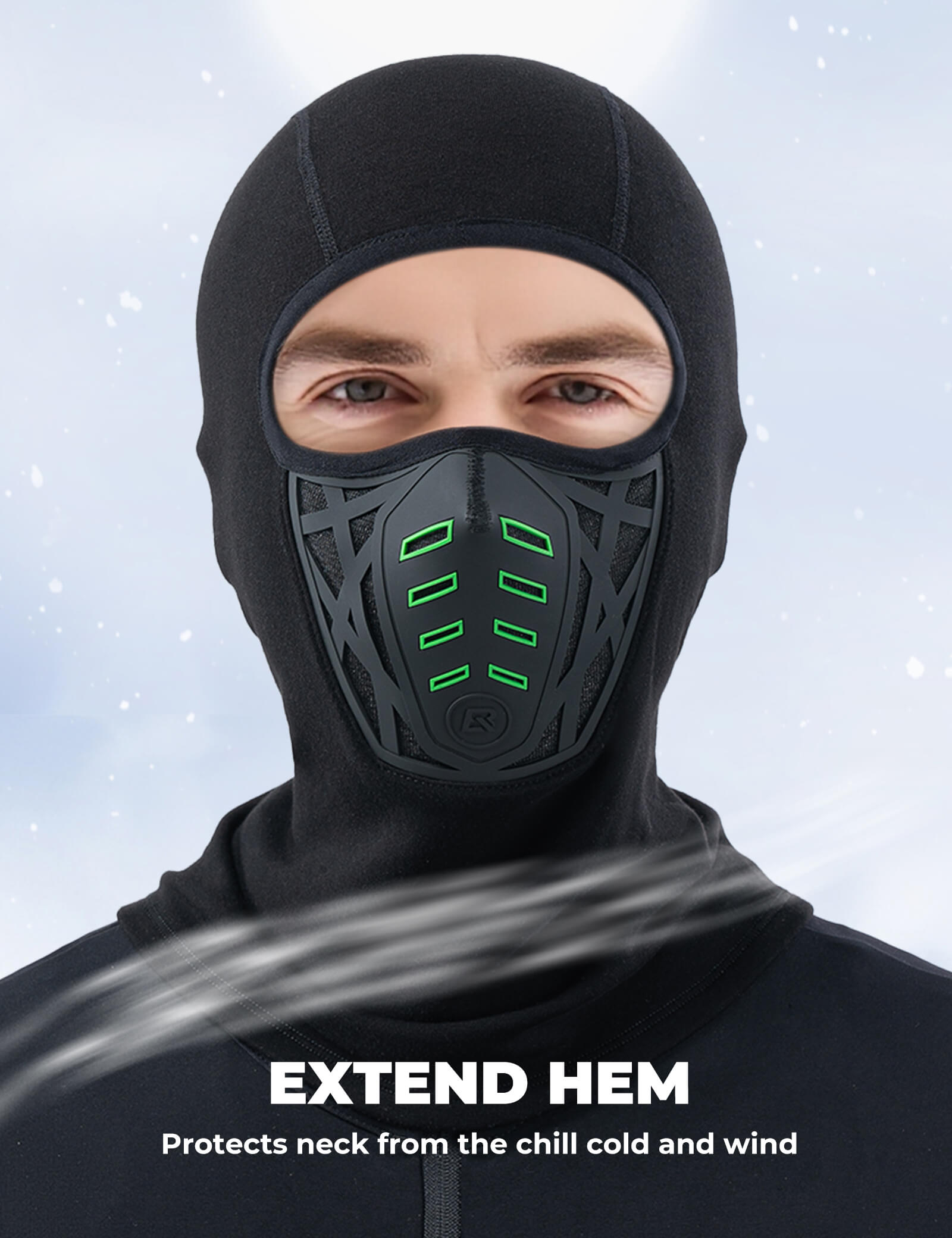 Thermal Balaclava Mask 3D Design - OVERLANDERS Outfitter