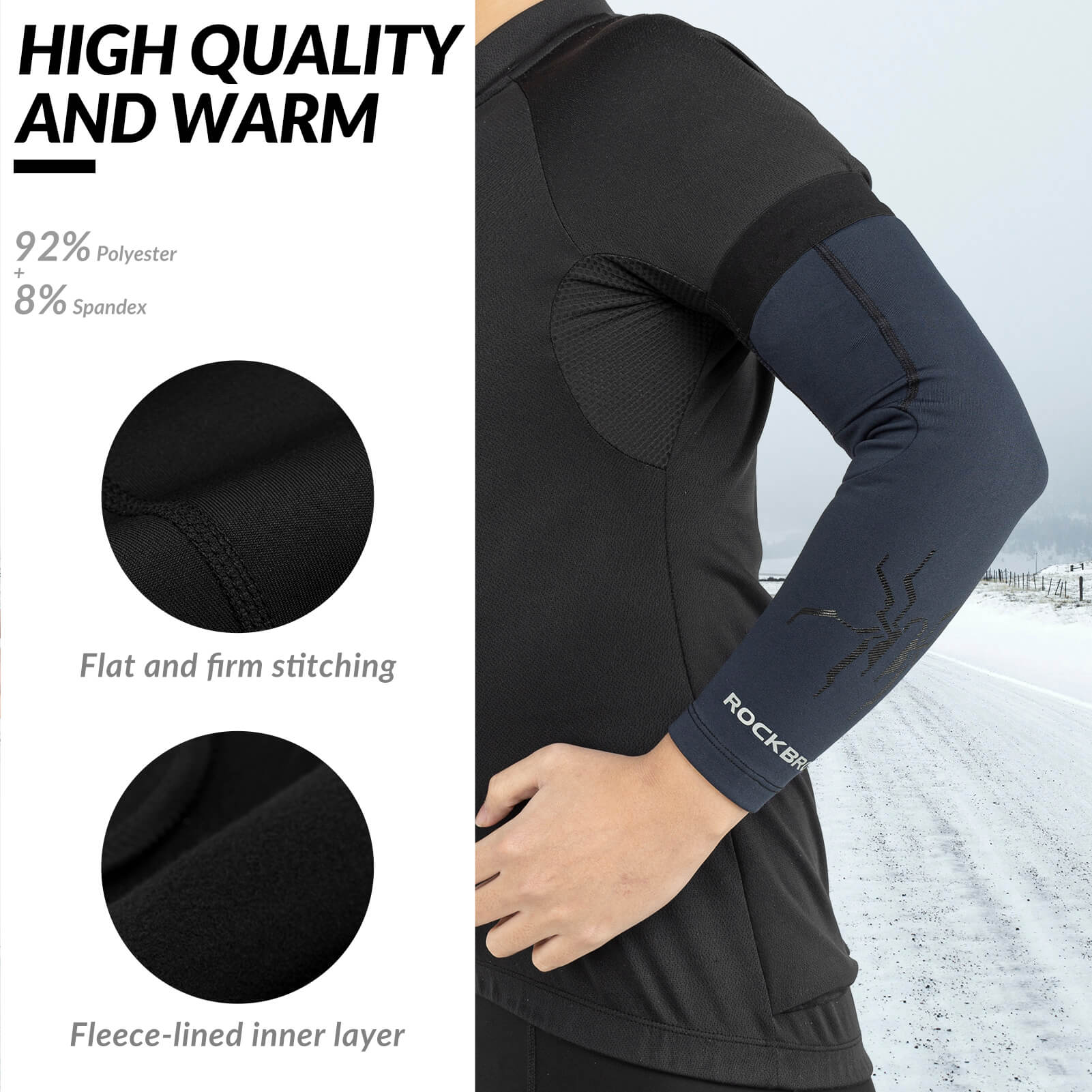 Fleece Arm Warmers - OVERLANDERS Outfitter
