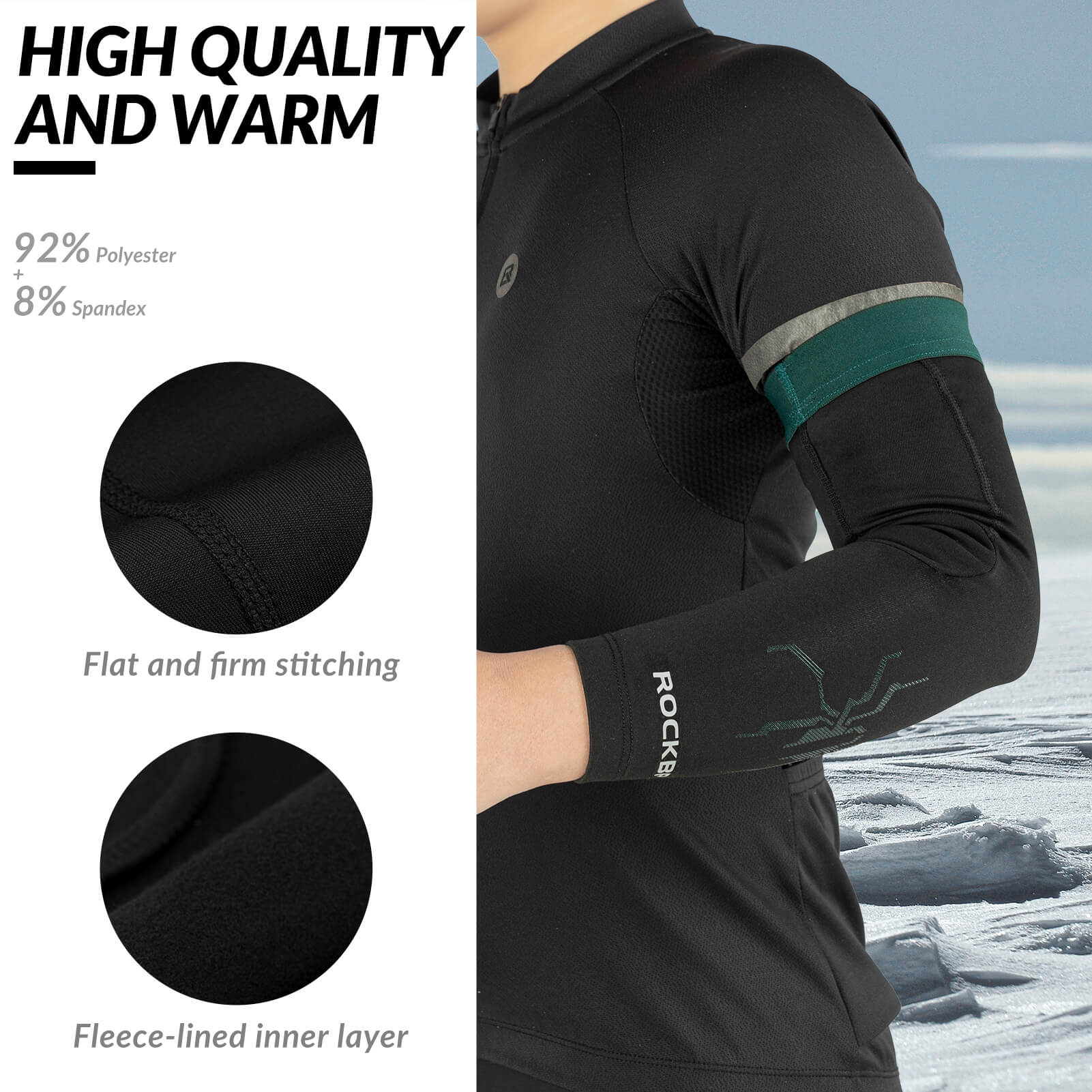 Fleece Arm Warmers - OVERLANDERS Outfitter