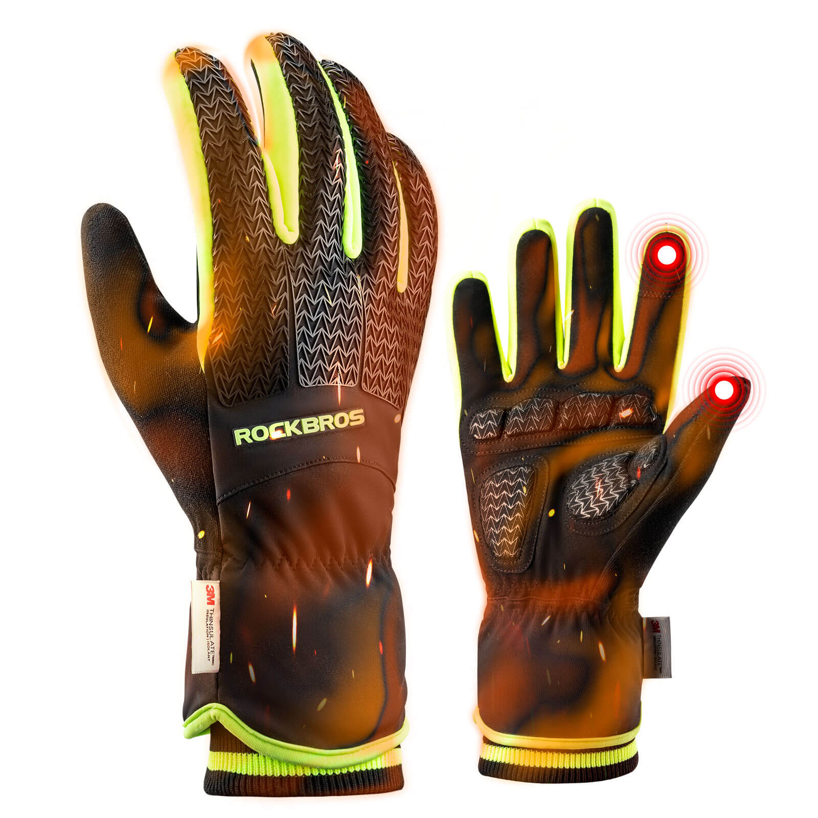 Thermal Full Finger Cycling Gloves - OVERLANDERS Outfitter