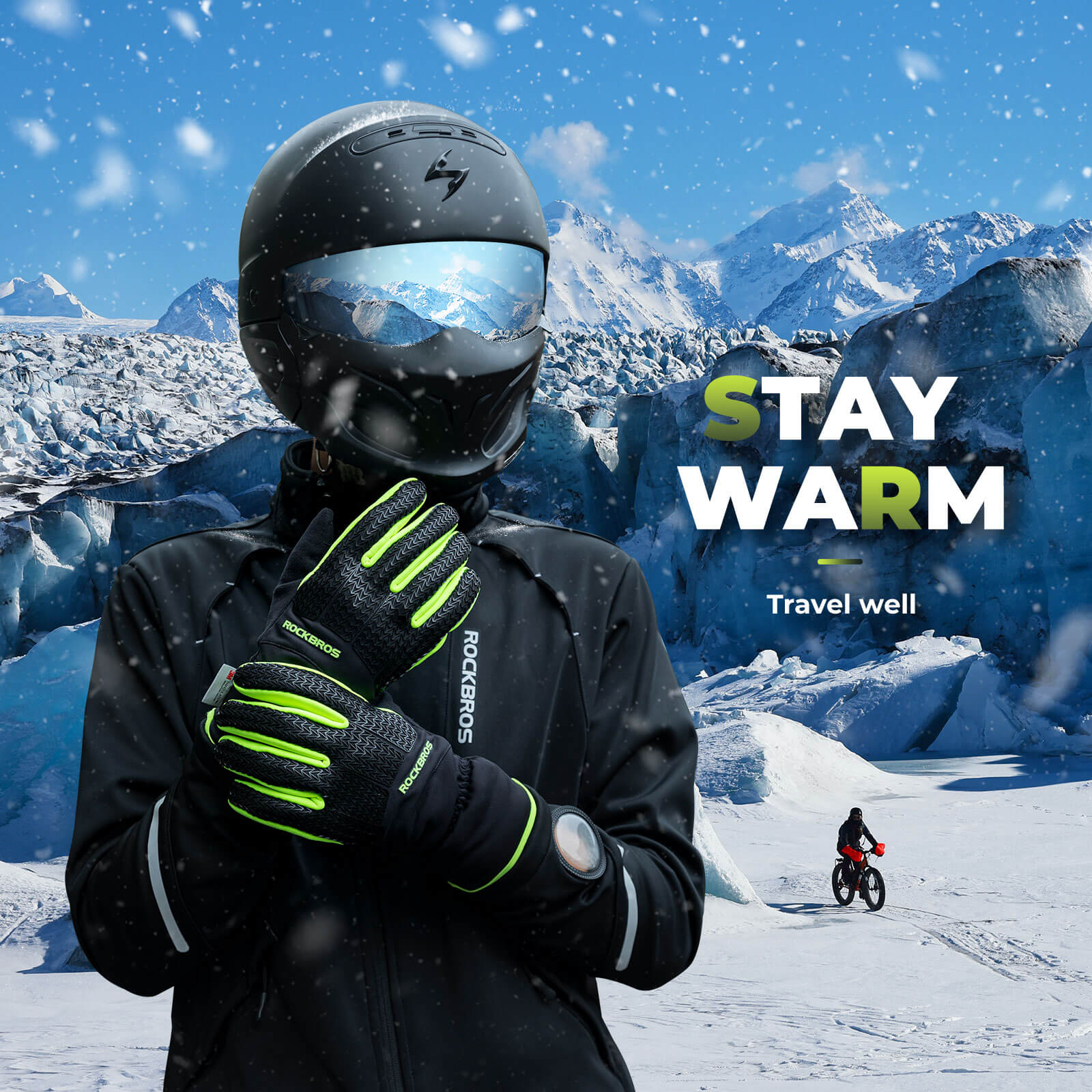 Thermal Full Finger Cycling Gloves - OVERLANDERS Outfitter