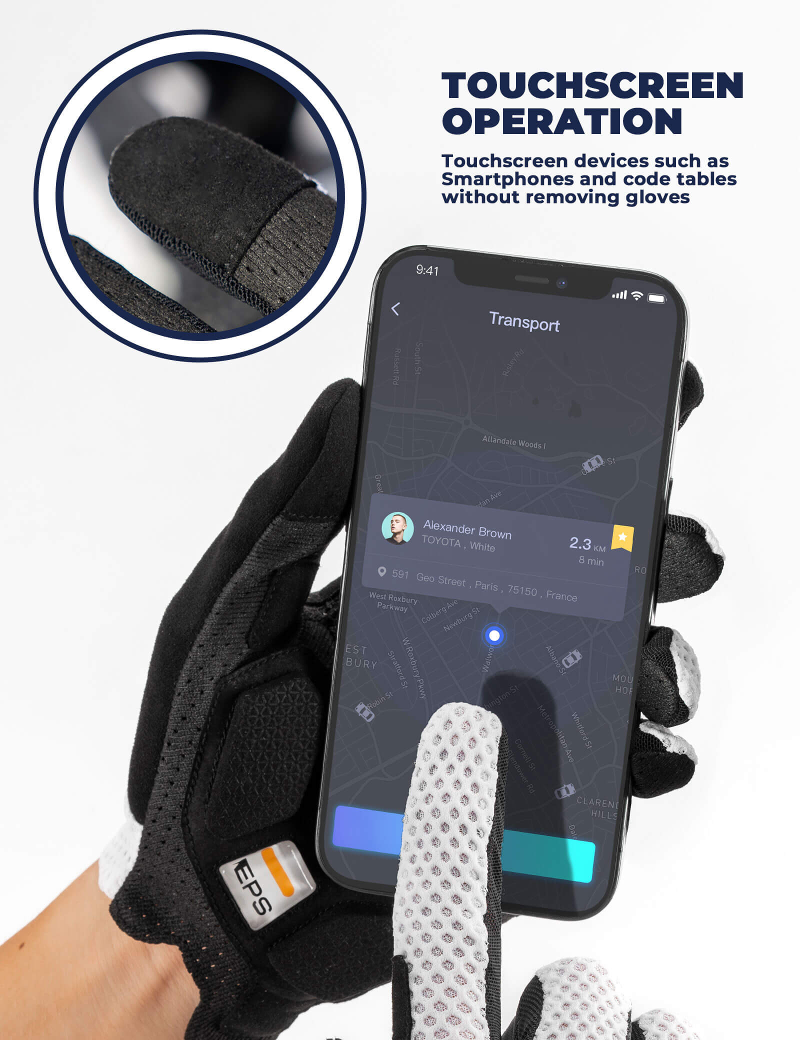 ROAD TO SKY EPS Long Finger Cycling Gloves - OVERLANDERS Outfitter