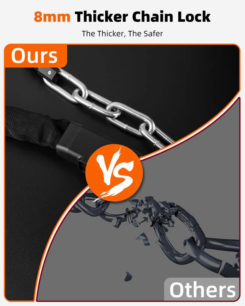 Two-ended Chain Bike Lock - OVERLANDERS Outfitter