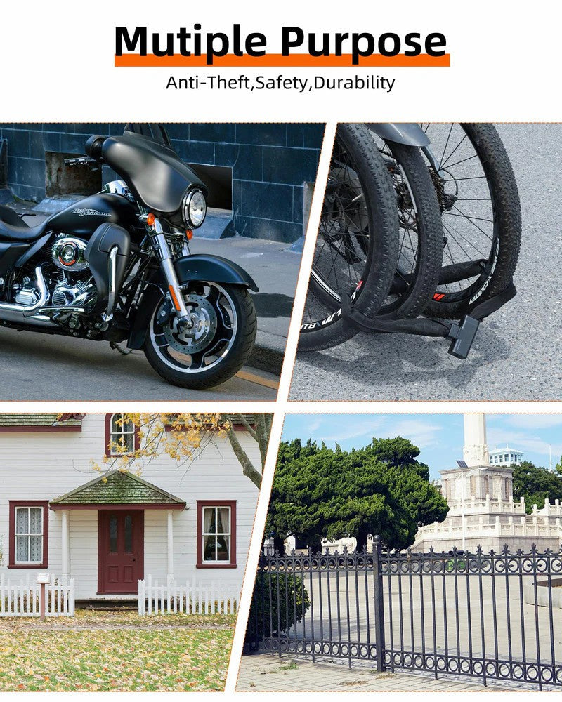 Two-ended Chain Bike Lock - OVERLANDERS Outfitter