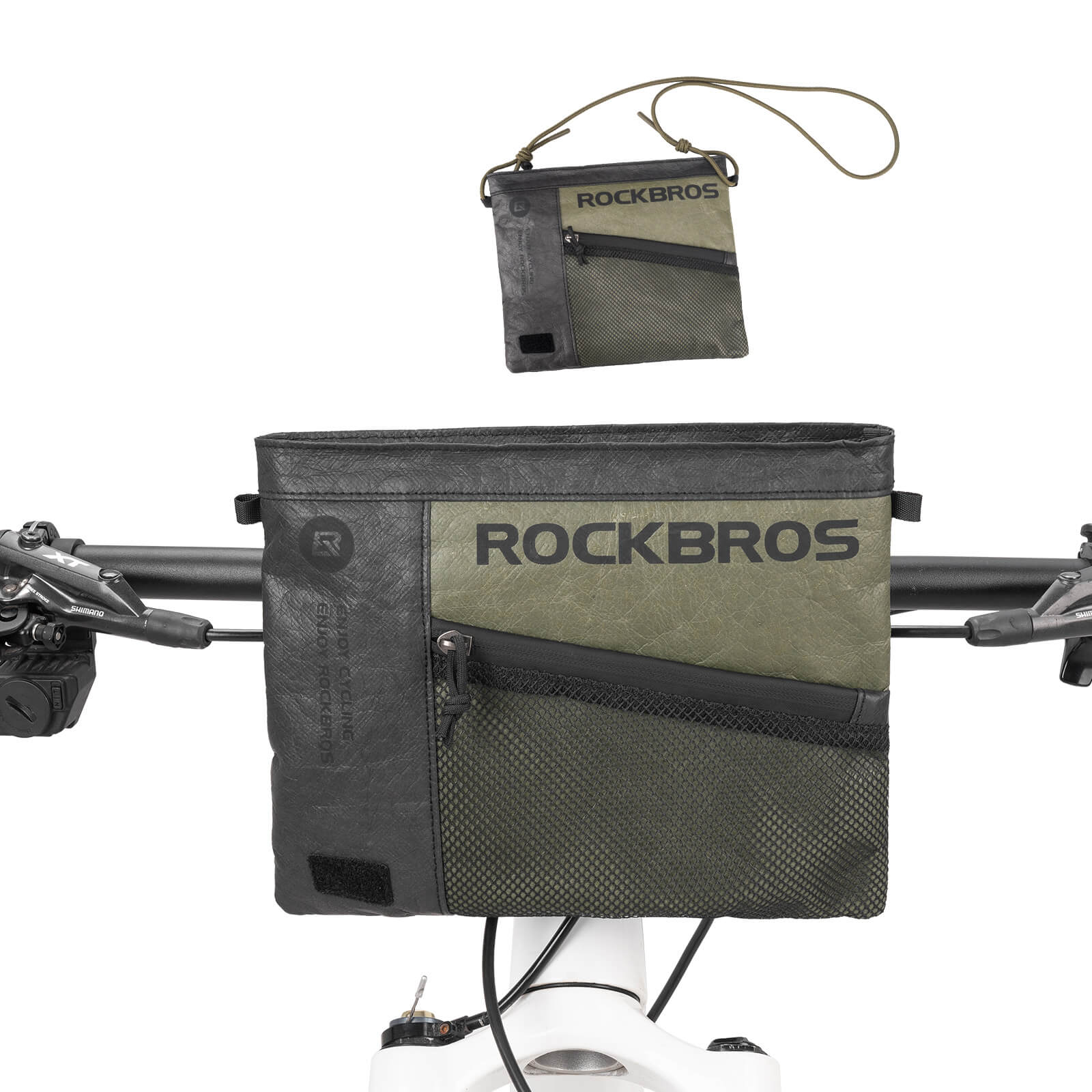 Bike Handlebar Bag & Shoulder Bag - 1.5L - OVERLANDERS Outfitter