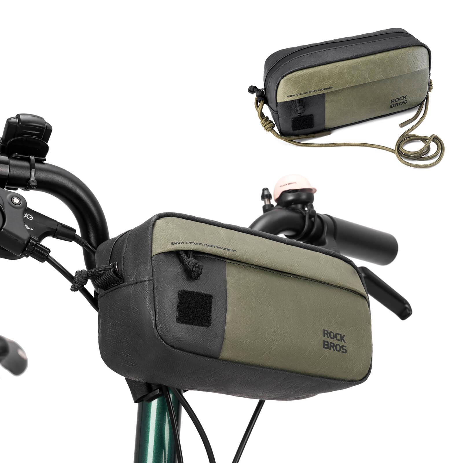 Bike Handlebar Bag with Shoulder Strap - 1.5L - OVERLANDERS Outfitter