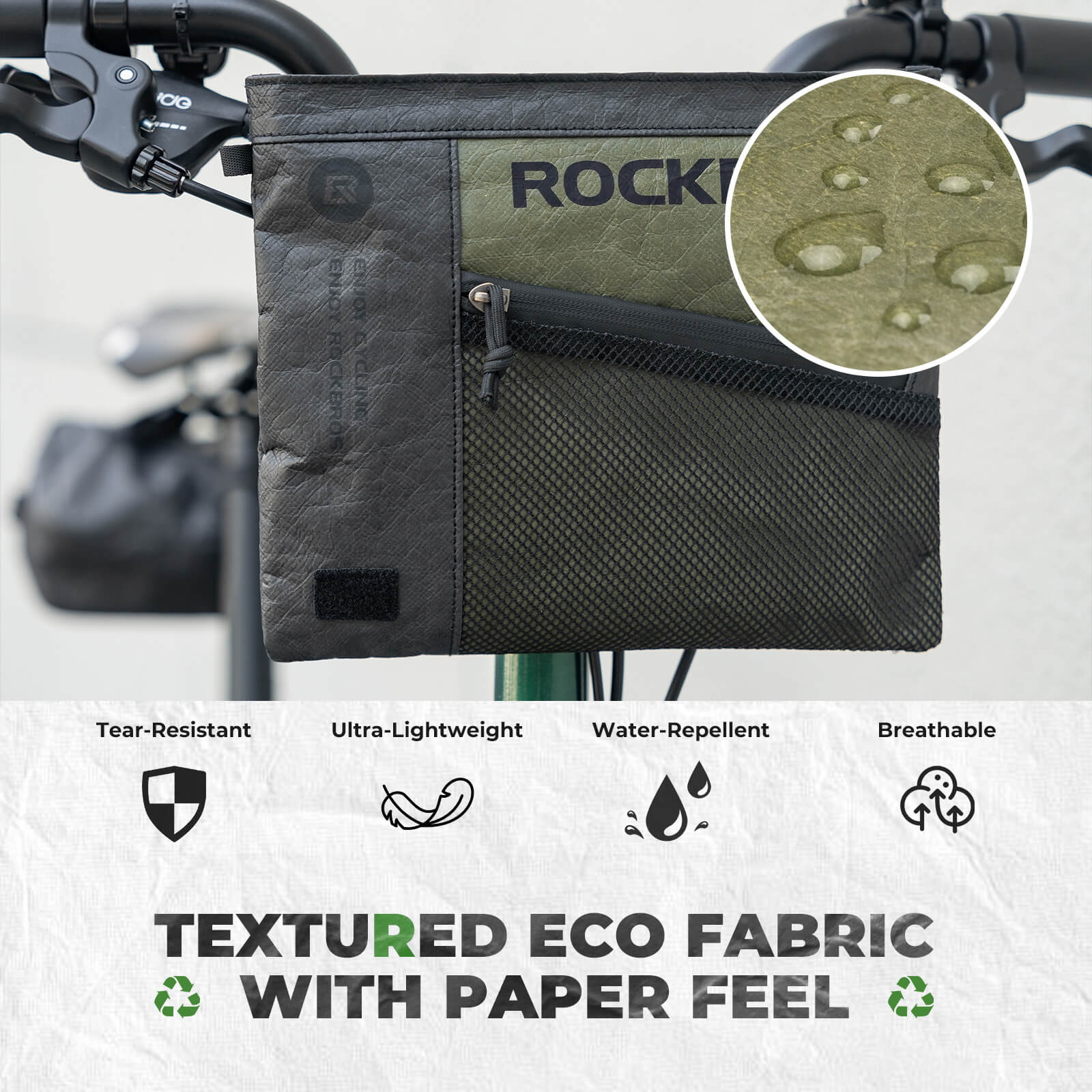Bike Handlebar Bag & Shoulder Bag - 1.5L - OVERLANDERS Outfitter