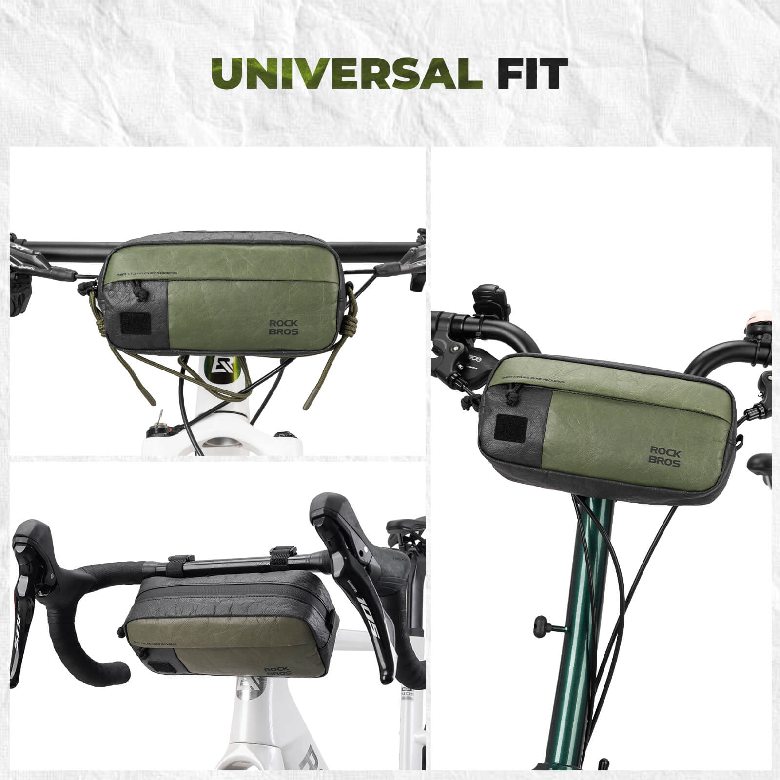 Bike Handlebar Bag with Shoulder Strap - 1.5L - OVERLANDERS Outfitter
