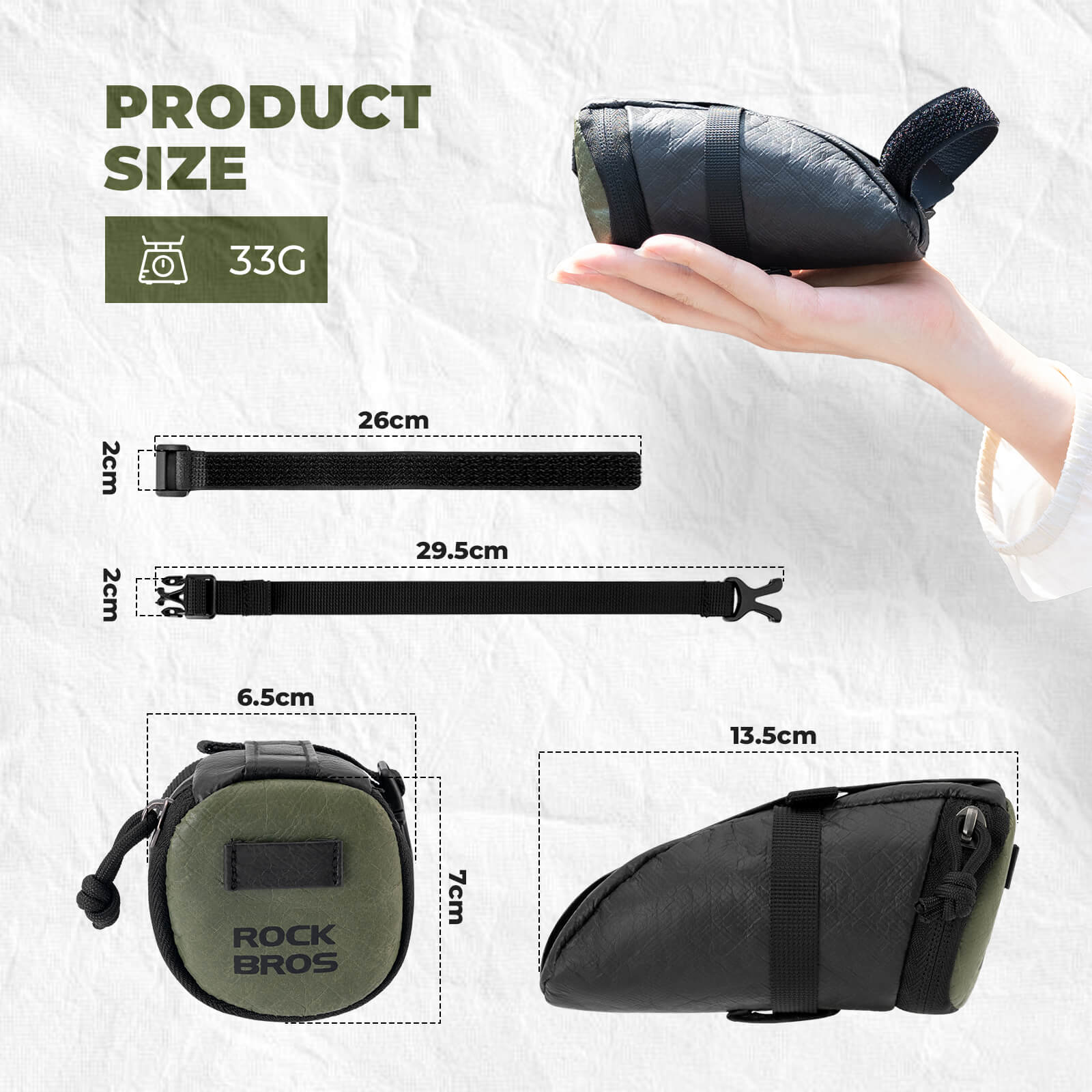 Bike Saddle Bag - 0.2L - OVERLANDERS Outfitter